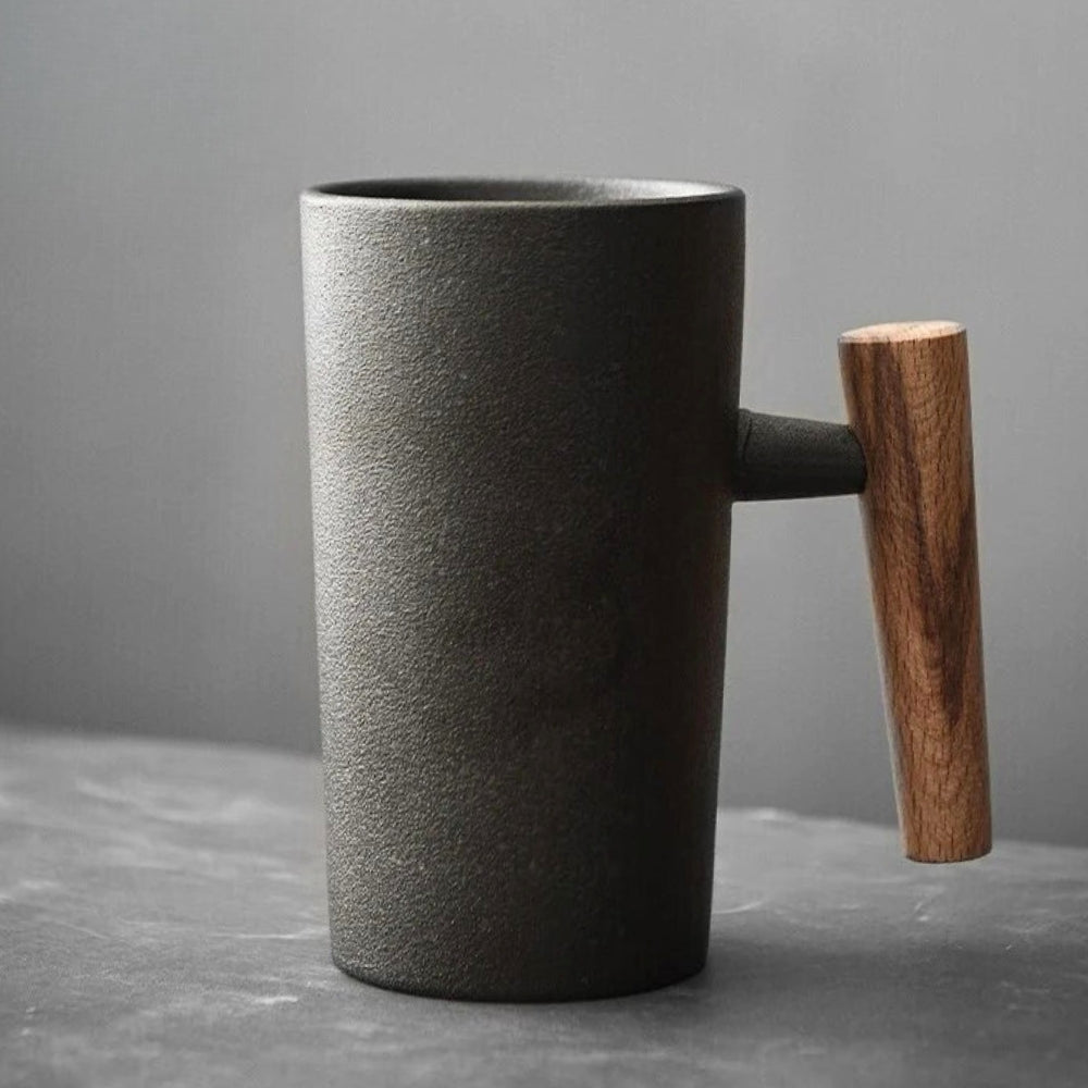 Keramische Koffiekoppen met Natuurlijke Ontwerpen