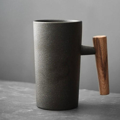 Keramische Koffiekoppen met Natuurlijke Ontwerpen