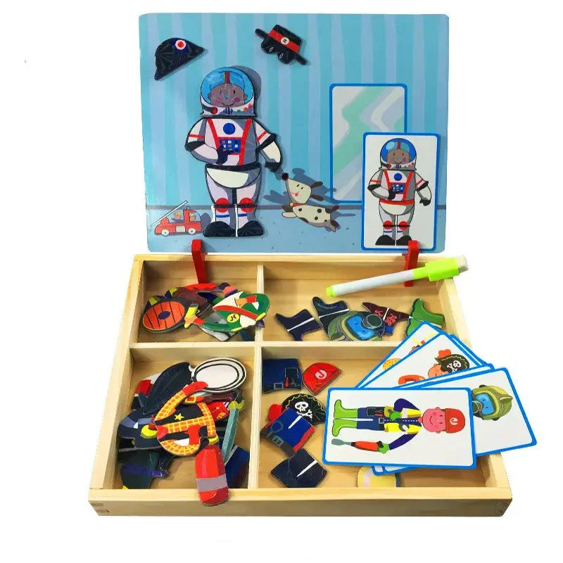 Magnetische Puzzel 3D Bouwspeelgoed voor Kinderen