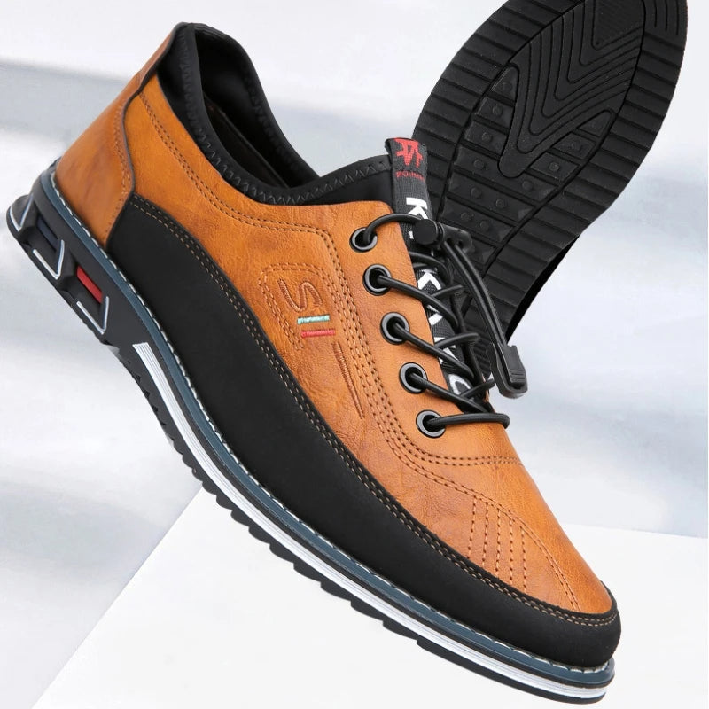 Heren Oxfordschoenen met Veters voor Werk en Dagelijks Gebruik