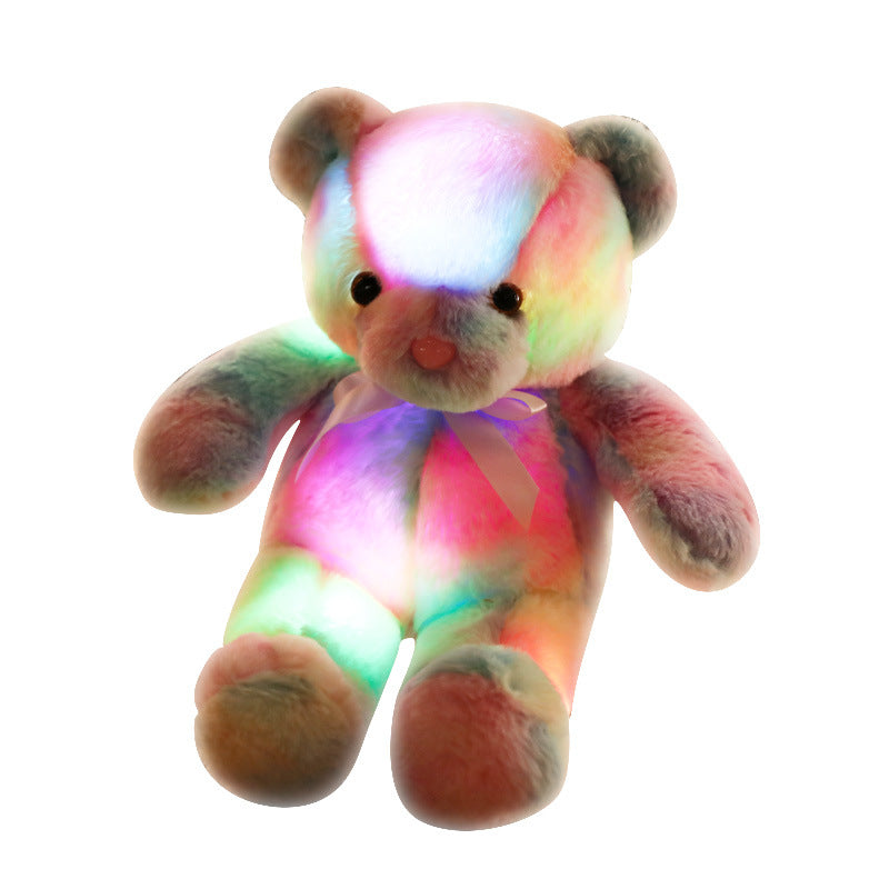 LED Teddybeer Pluche Speelgoed Kleurrijk Licht