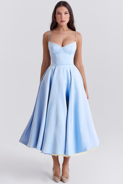 Variant image for Celestia™ – Dames Galajurk met Verstelbare Bandjes en Elegante Tule Rok-1
