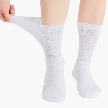 Comfy Sokken voor Gevoelige Voeten 3-Zone Naadloos - Velinix