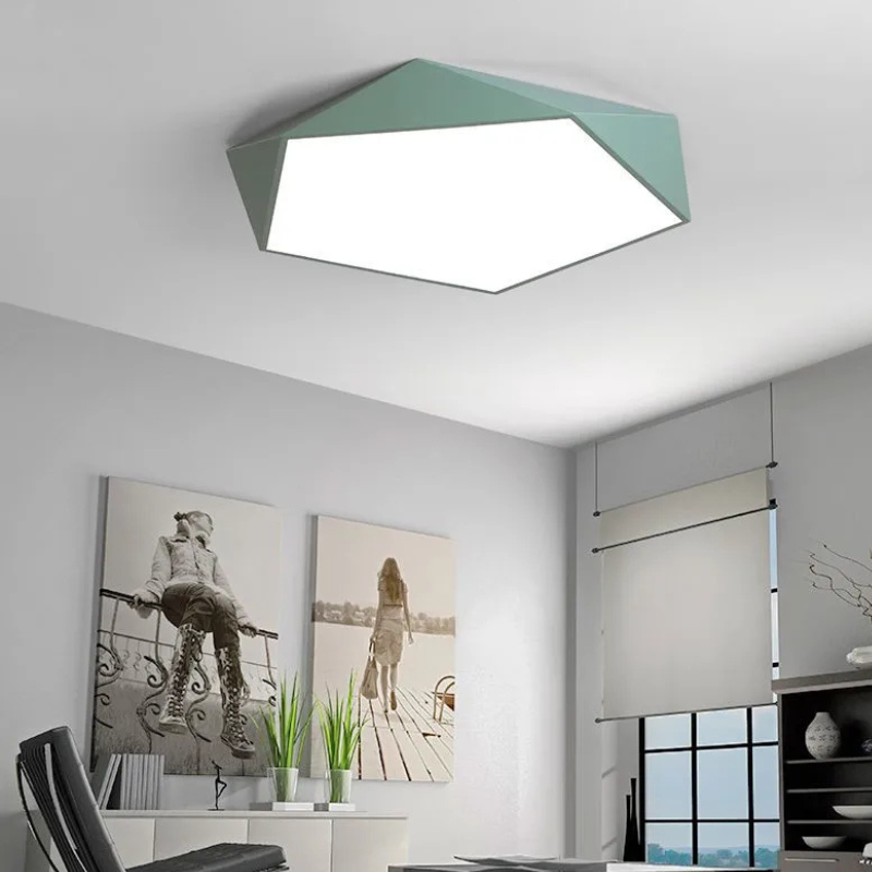 Pentagon Plafondlamp Modern Design Luxe LED