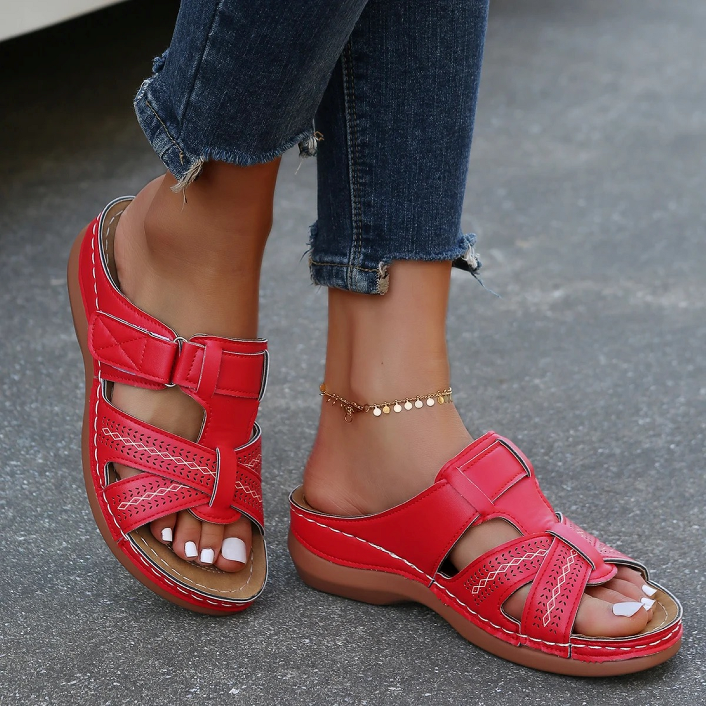 Fiorella - Dames Orthopedische Sandalen
