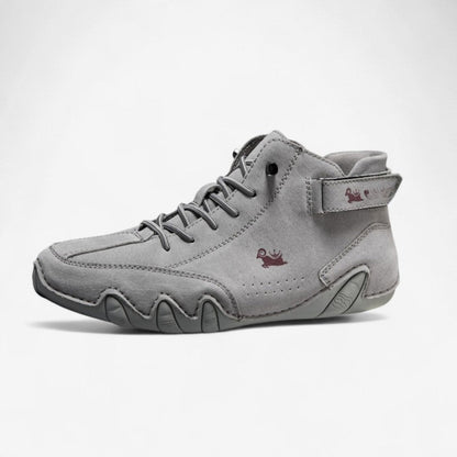 Stadsneakers voor Mannen - PU Sneakers met Ronde Neuzen en Antislipzool