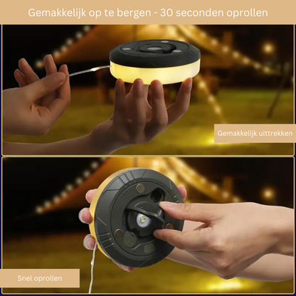 Campinglamp met USB Oplader en Sterke Verlichting