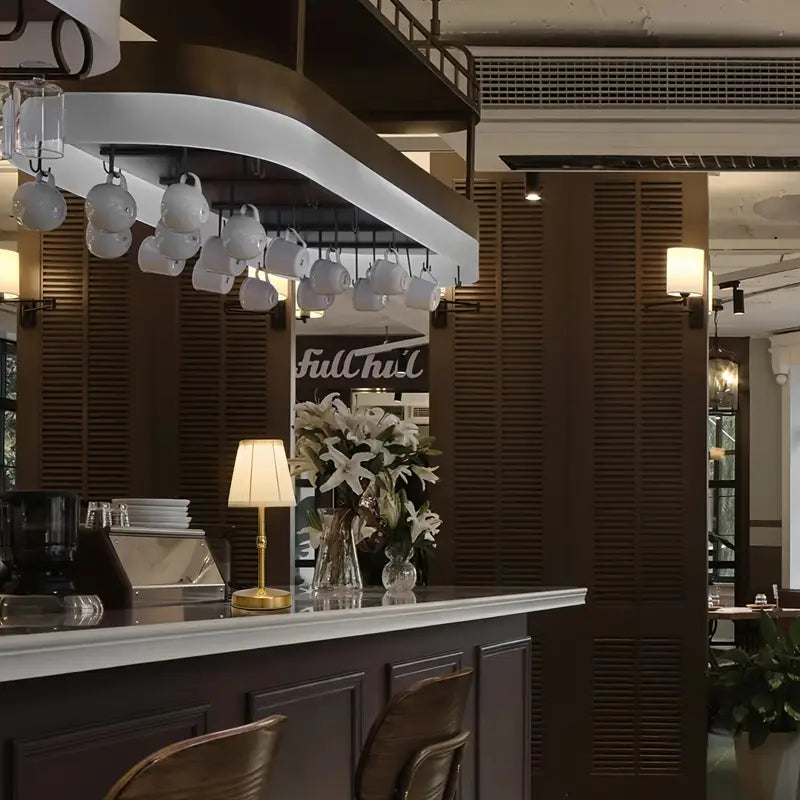 LED Tafellamp Draadloos met Warm Licht en Klassiek Design