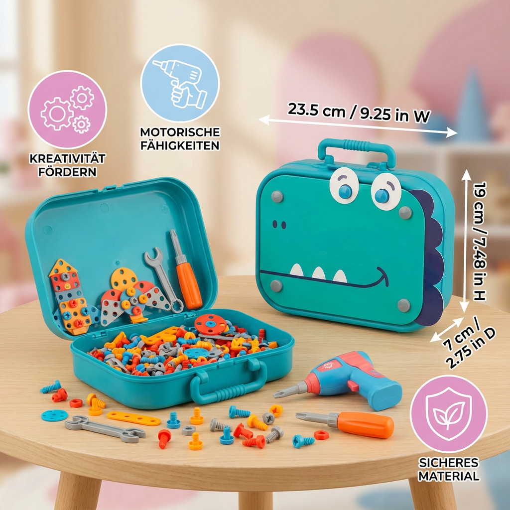 Dino Bouwset Kinderen Creatief Speelgoed