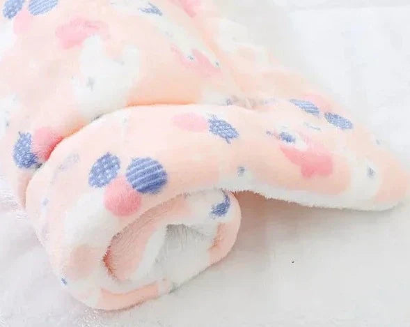 Zachte Kattendeken met Kattenprint - Hypoallergeen en Machinewasbaar