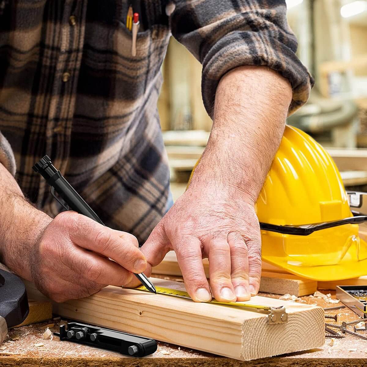 Houtwerk Toolset voor Houtbewerking Projecten