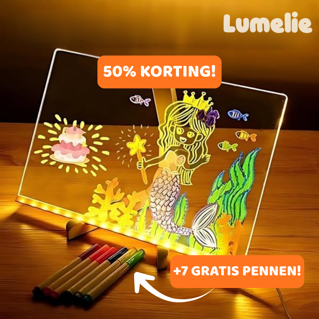 LED Tekentablet met Verlicht Scherm voor Digitaal Teken en Schrijf