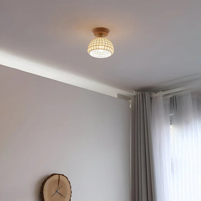 Keramische Plafondlamp Nordic Stijl Warm Wit Licht