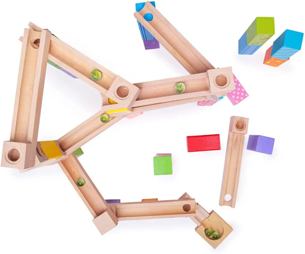 Knikkerspoor Set voor Kinderen Creatief Bouwen en Spelen