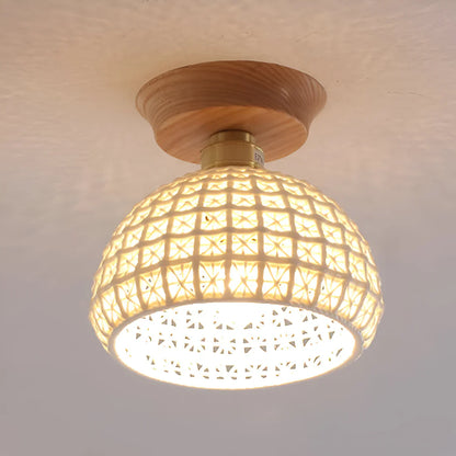 Keramische Plafondlamp Nordic Stijl Warm Wit Licht