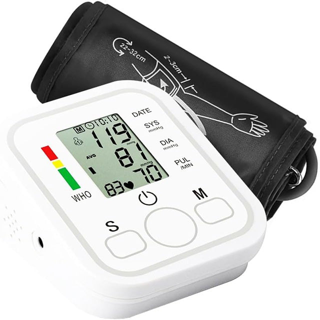 HealthGuard™ – Bloeddrukmeter met LCD-Scherm en Hartslagdetectie-1