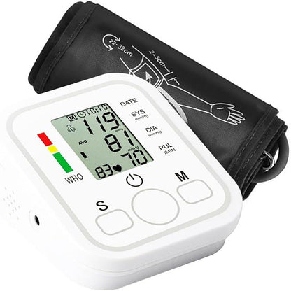 HealthGuard™ – Bloeddrukmeter met LCD-Scherm en Hartslagdetectie-1