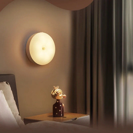 LED Nachtlampje Bewegingsgestuurd USB Oplaadbaar Slim Design - Velinix