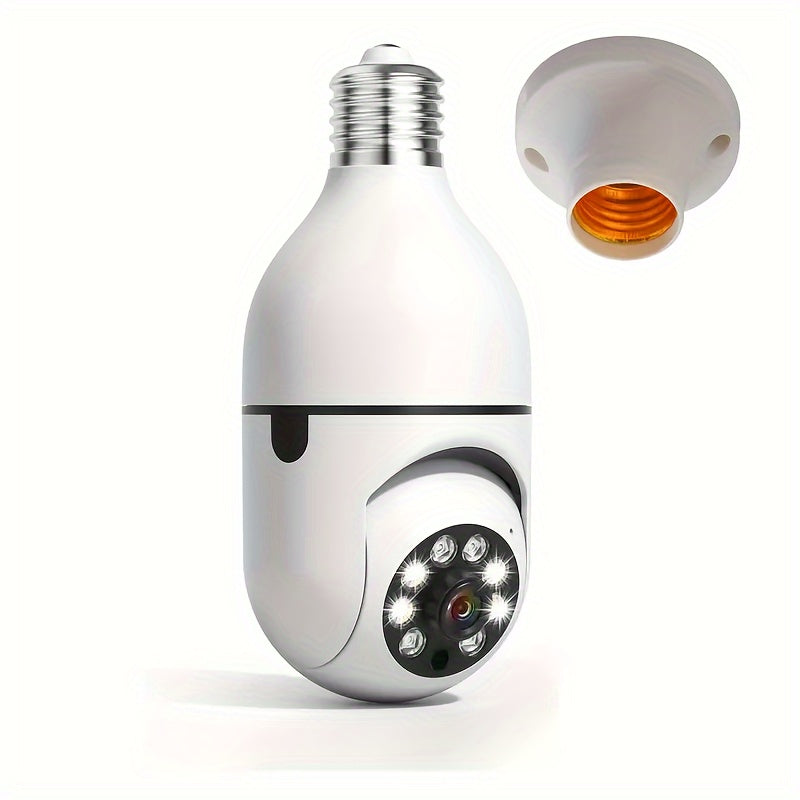 Wi-Fi Lamp Camera met Nachtzicht en Twee-Weg Audio - Velinix