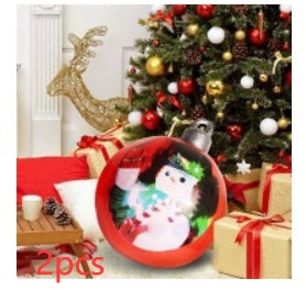 Kerstbal Buiten Decoratie 60cm Weerbestendig PVC