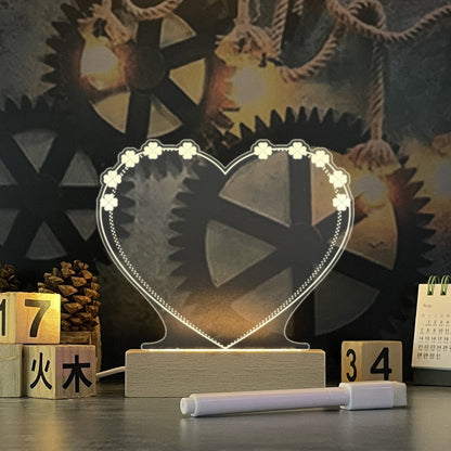 Nachtlampje Met Klei Bord Creatief Design