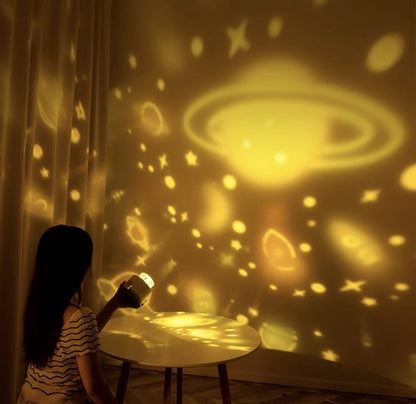 Sterrenprojector Nachtlicht met Muziek en Magische Sterrenhemel