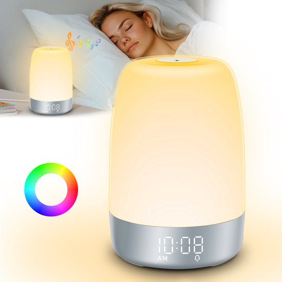Wake-up-Licht met Natuurgeluiden en Zonsopgang Simulatie - Velinix
