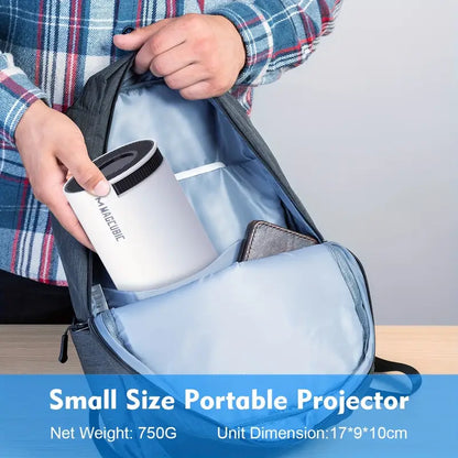 Compacte 4K Mini Projector met Android 11 en Wi-Fi 6