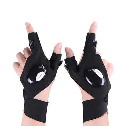 LED Zaklamp Waterdicht met Handschoenen voor Buitengebruik