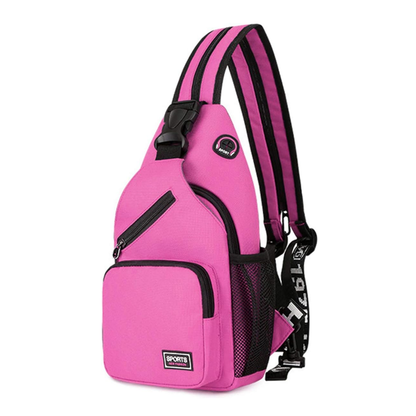 Dames Crossbody Tas - Lichte Canvas Schoudertas met Meerdere Dragers