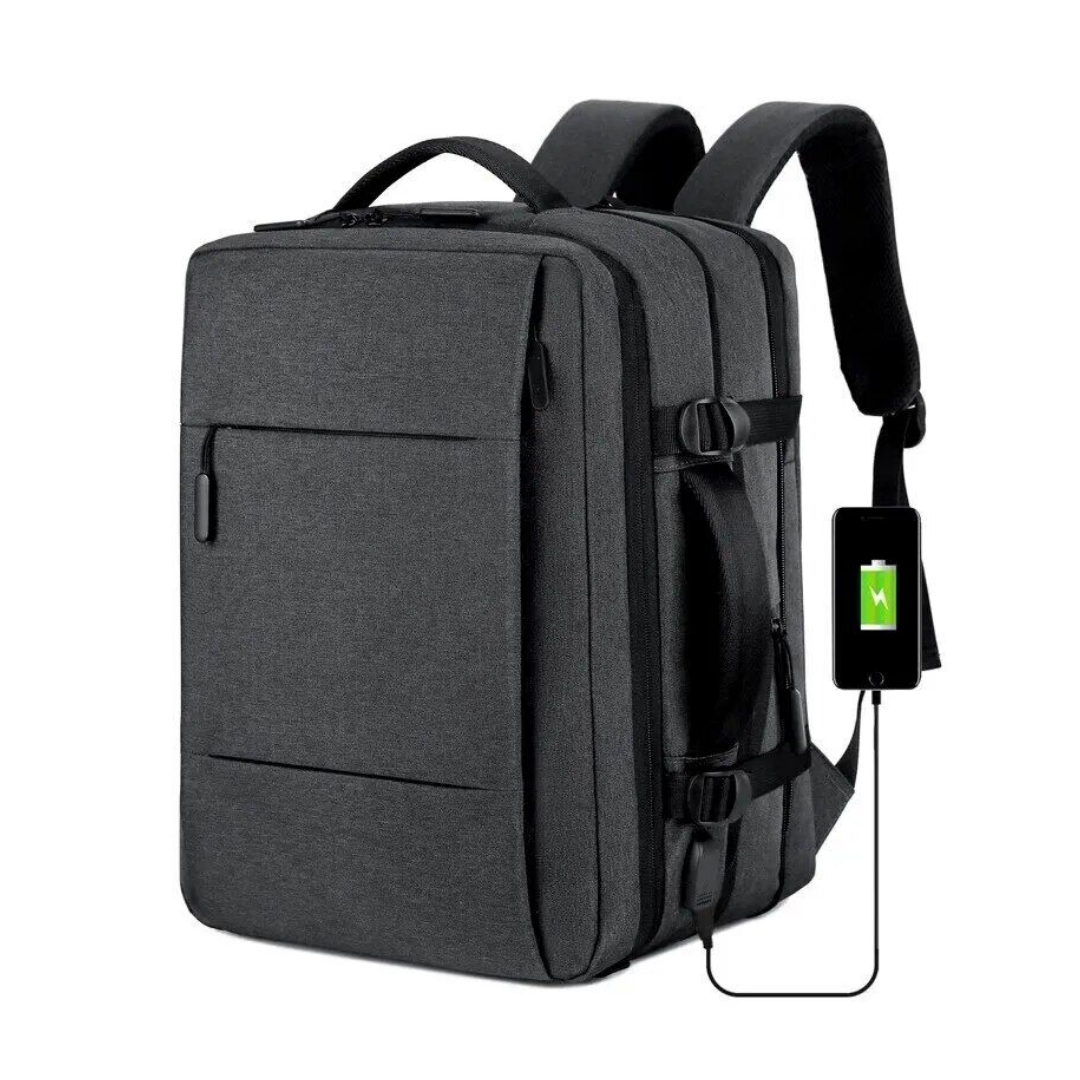Waterdichte Rugzak USB met Laptopvak voor Laptop en Telefoon