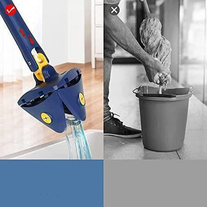 Driehoekige Mop LuxClean voor Efficiënt Schoonmaken
