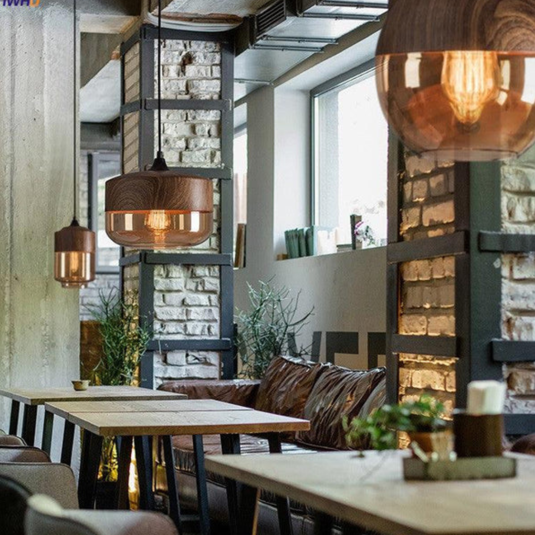 Houten Plafondlamp Scandinavisch Design Warm en Modern