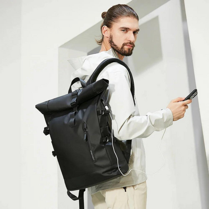 Waterdichte Rugzak 27L met USB en Laptopvak