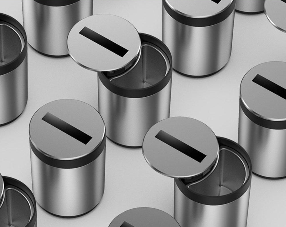 Slimme Automatische Asbak Modern Design Milieuvriendelijk