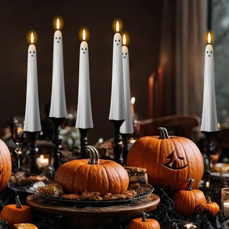 Spooklicht Kaars met Vlam Afstandsbediening 3D Effect