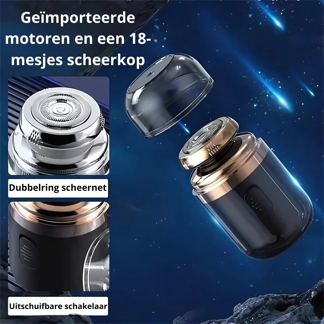 Draadloos Elektrisch Scheerapparaat LuxuraShave Met Precisie