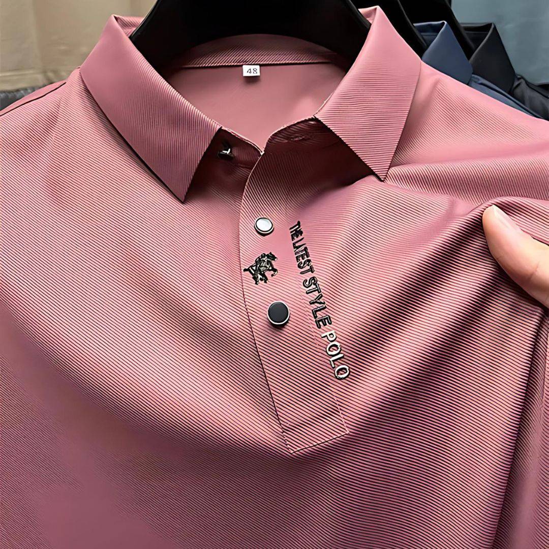 Variant image for Enzo™ – Heren Poloshirt Muscle Fit met Kreukvrije Stof en Comfortabele Pasvorm-19