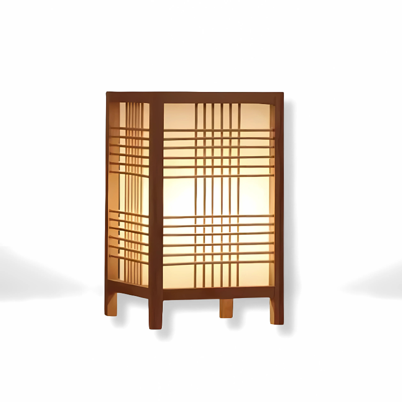 Japanse Handgemaakte Bambu Tafellamp Uniek Design - Velinix