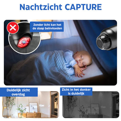 Mini Beveiligingscamera Full HD met Nachtzicht en Bewegingsdetectie