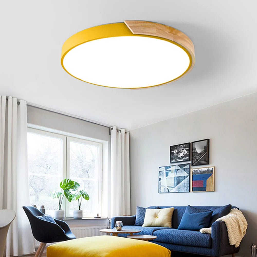 Ronde LED Plafondlamp met Kleurverandering