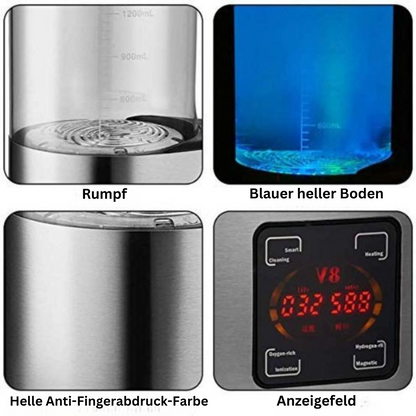 Waterreiniger Elektrisch met Waterstof en Alkaline Functie