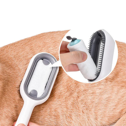 Dierlijke Massageborstel 3-in-1 voor Honden en Katten