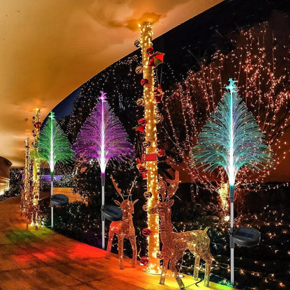 Zonne-Energie Tuinlampen Set van 3 Kleurveranderend LED