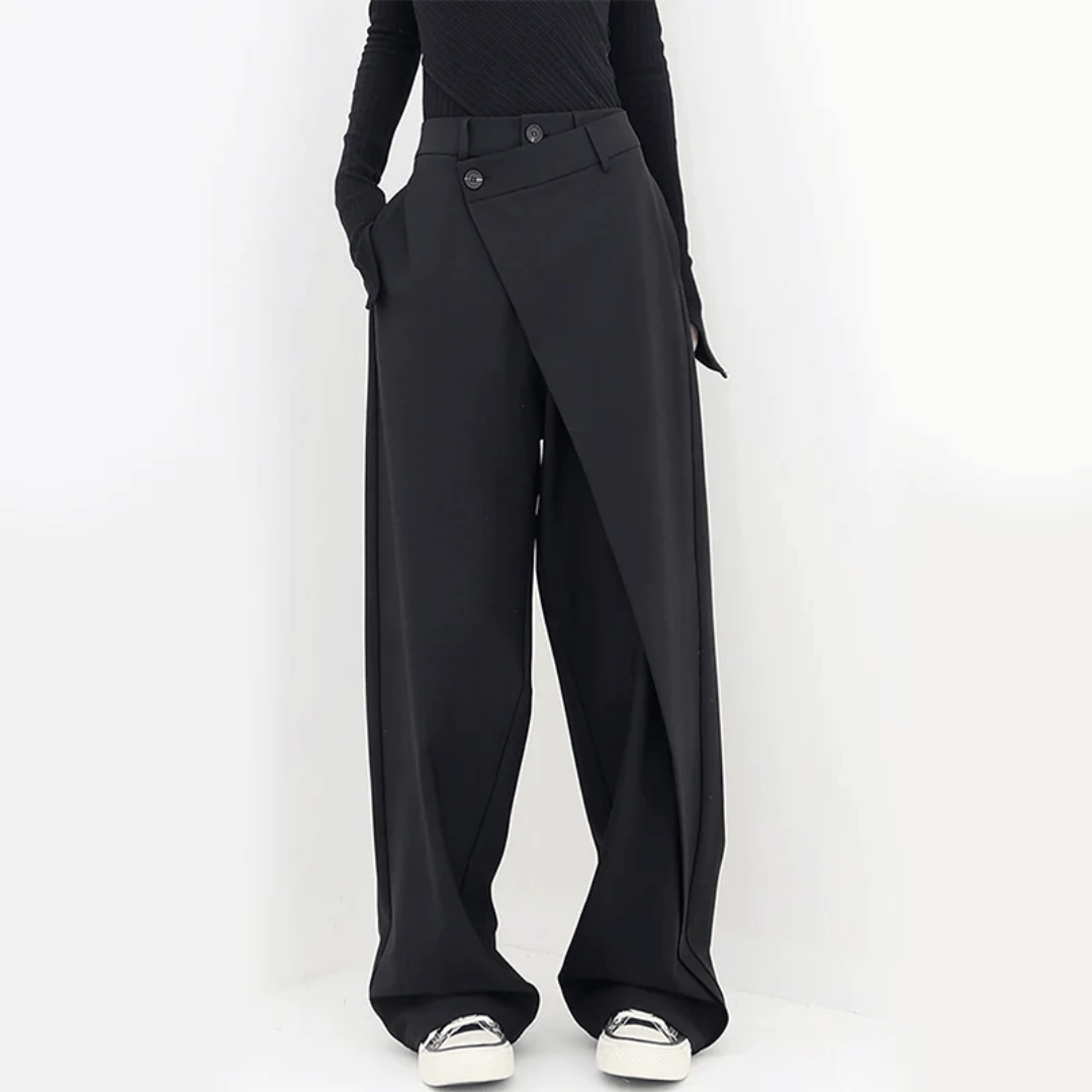 Wijde Broek Asymmetrisch Luxe Model voor Vrouw