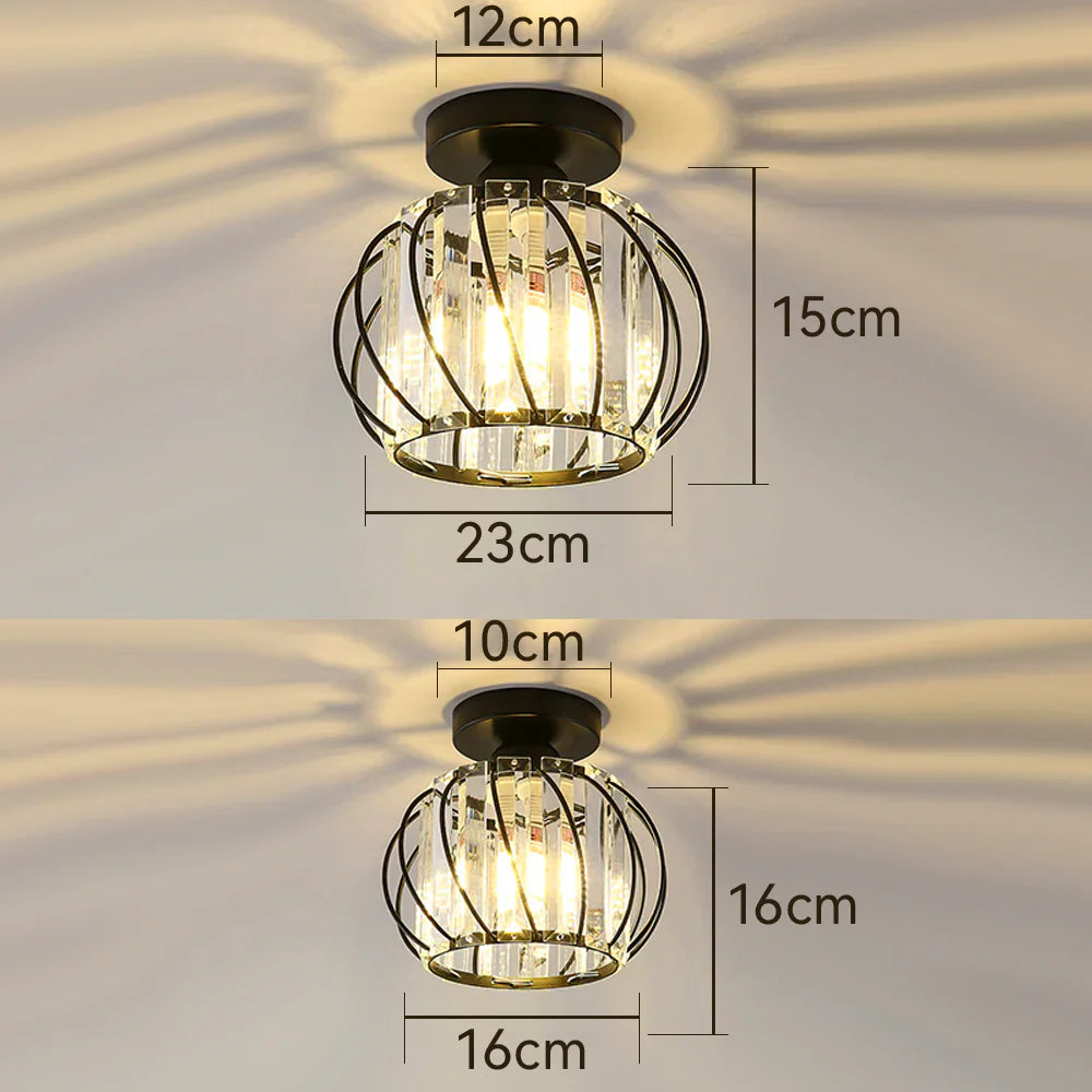 Glazen Plafondlamp Hal Verlichting Modern Design