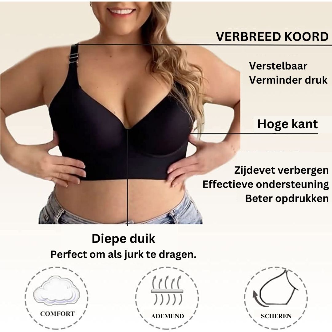 Push-Up BH Diepe Cup Comfortabel