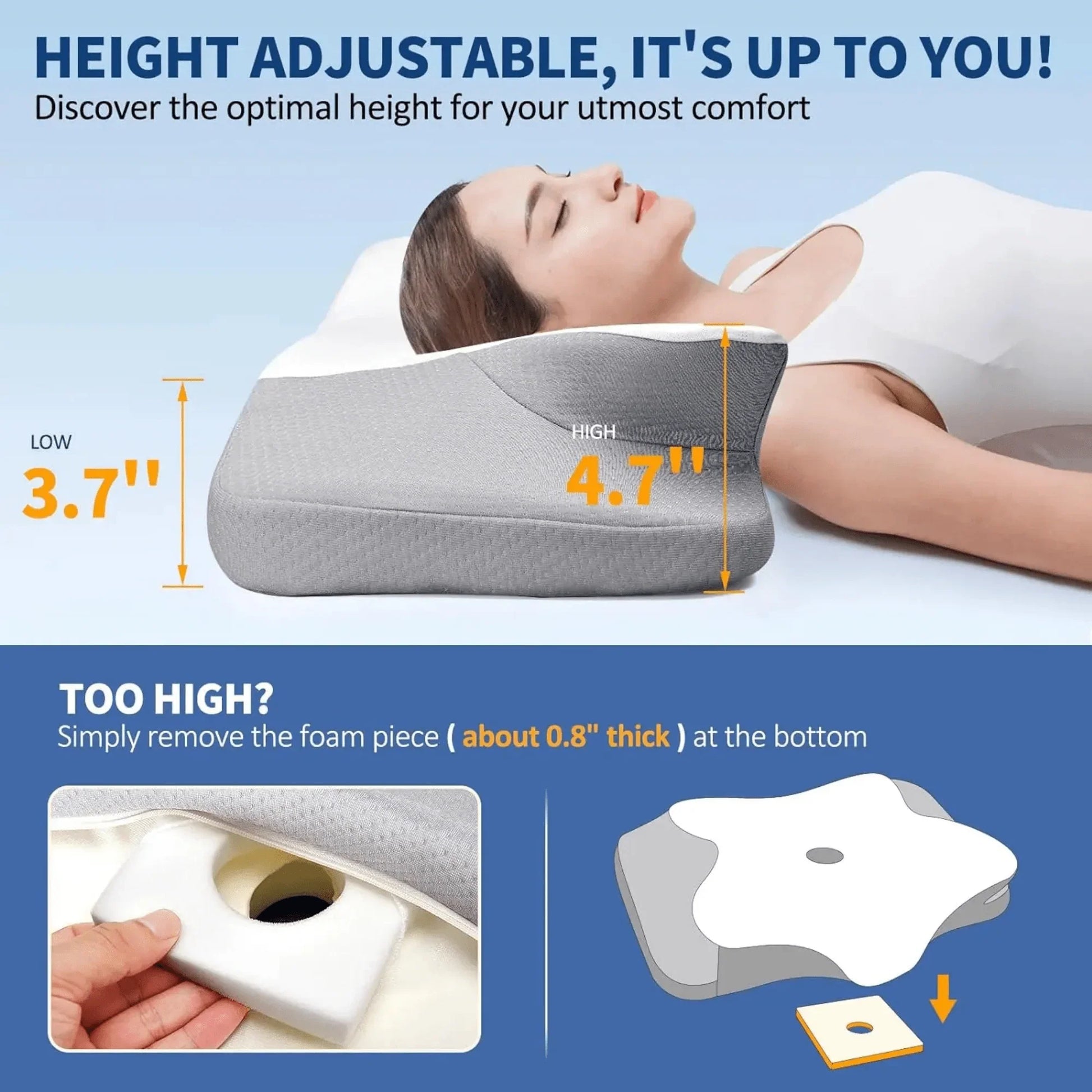 Butterfly™ – Orthopedisch Nekkussen voor Nekklachten en Comfortabel Slapen-6