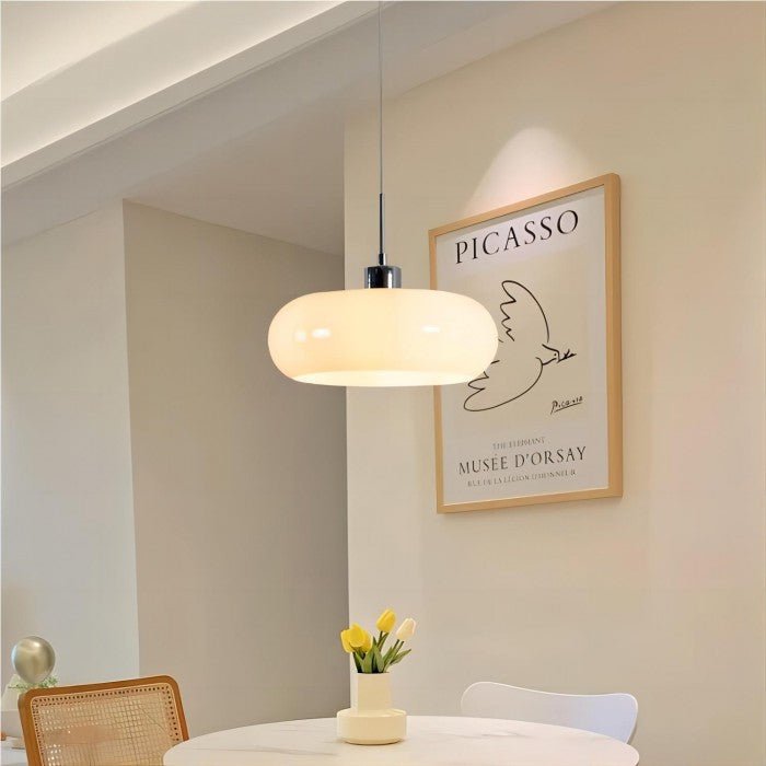 Glas Hanglamp Retro Nordisch Design