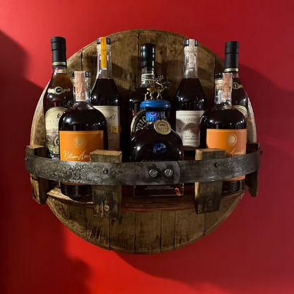 Whiskey Vat Houten Regal voor Bourbon Fles